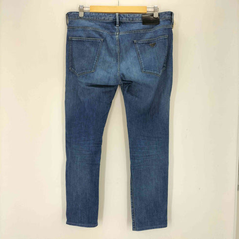 エンポリオアルマーニ EMPORIO ARMANI ロゴプレートストレッチデニム メンズ  36